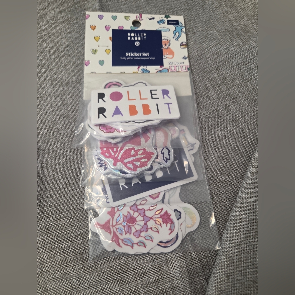 Roller Rabbit X Target Vibrant Sticker Collection